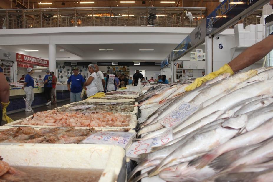 Mercado De Peixes De Santos Se Prepara Variedade E Pre Os Timos